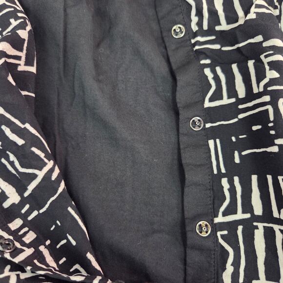 Converse One Star Women’s XL Black Sleeveless Tank Top Abstract Print - Picture 4 of 6